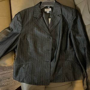 Talbots Pinstripe Suit